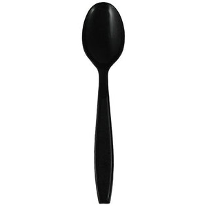 Karat PP Extra Heavy Weight Tea Spoons - Black - 1,000 ct-Karat