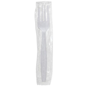 Karat PP Heavy Weight Forks - White - Wrapped - 1,000 ct-Karat