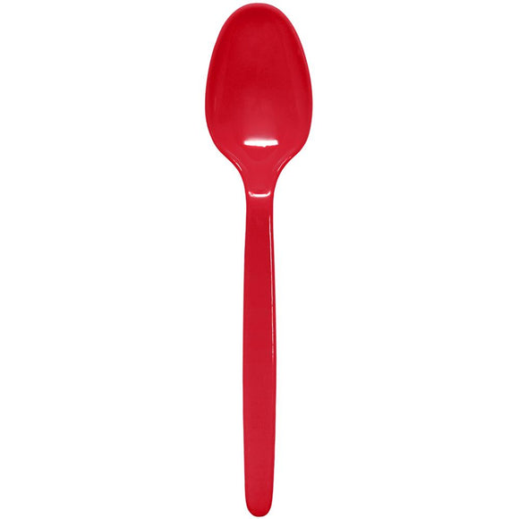 Karat PS Heavy Weight Tea Spoons - Red - 1,000 ct-Karat