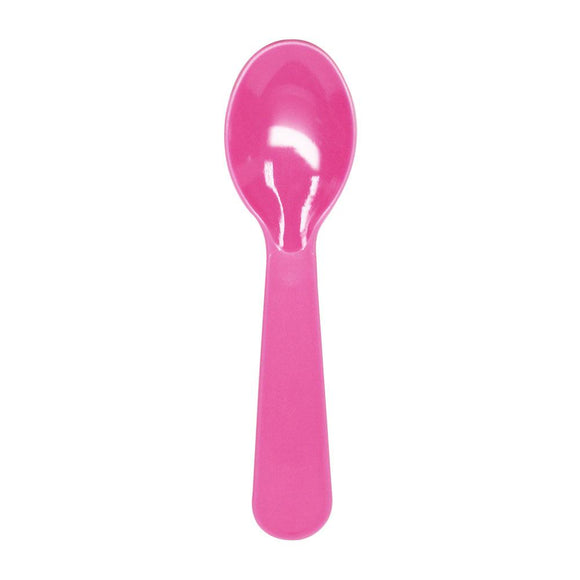 Karat PS Tasting Spoon - Pink - 4,000 ct, Coffee Shop Supplies, Carry Out  Containers