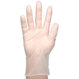 Karat Vinyl Powder-Free Gloves (Clear) - Medium - 1,000 ct-Karat