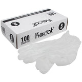 Karat Vinyl Powder-Free Gloves (Clear) - Small - 1,000 ct-Karat