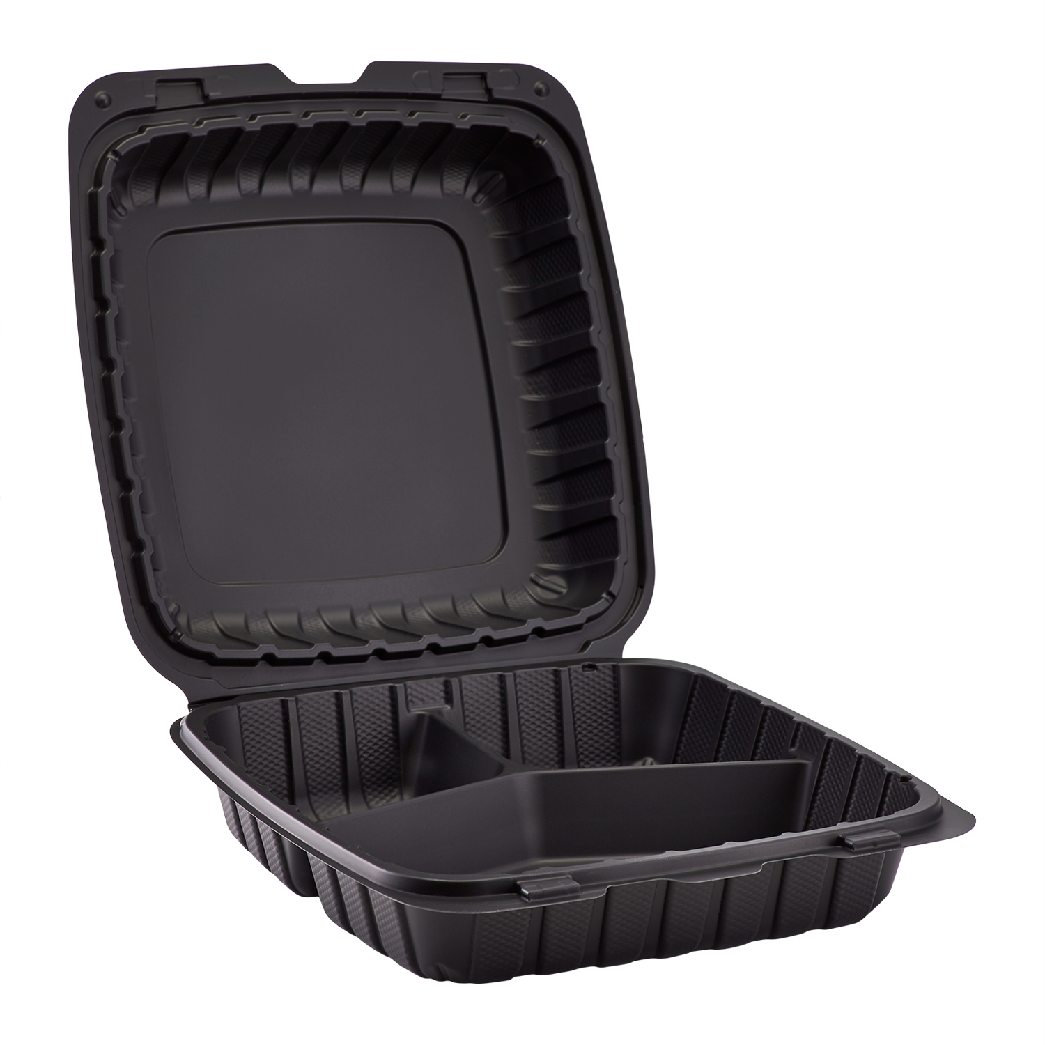 Plastic 3-Compartment Take Out Container 1ct