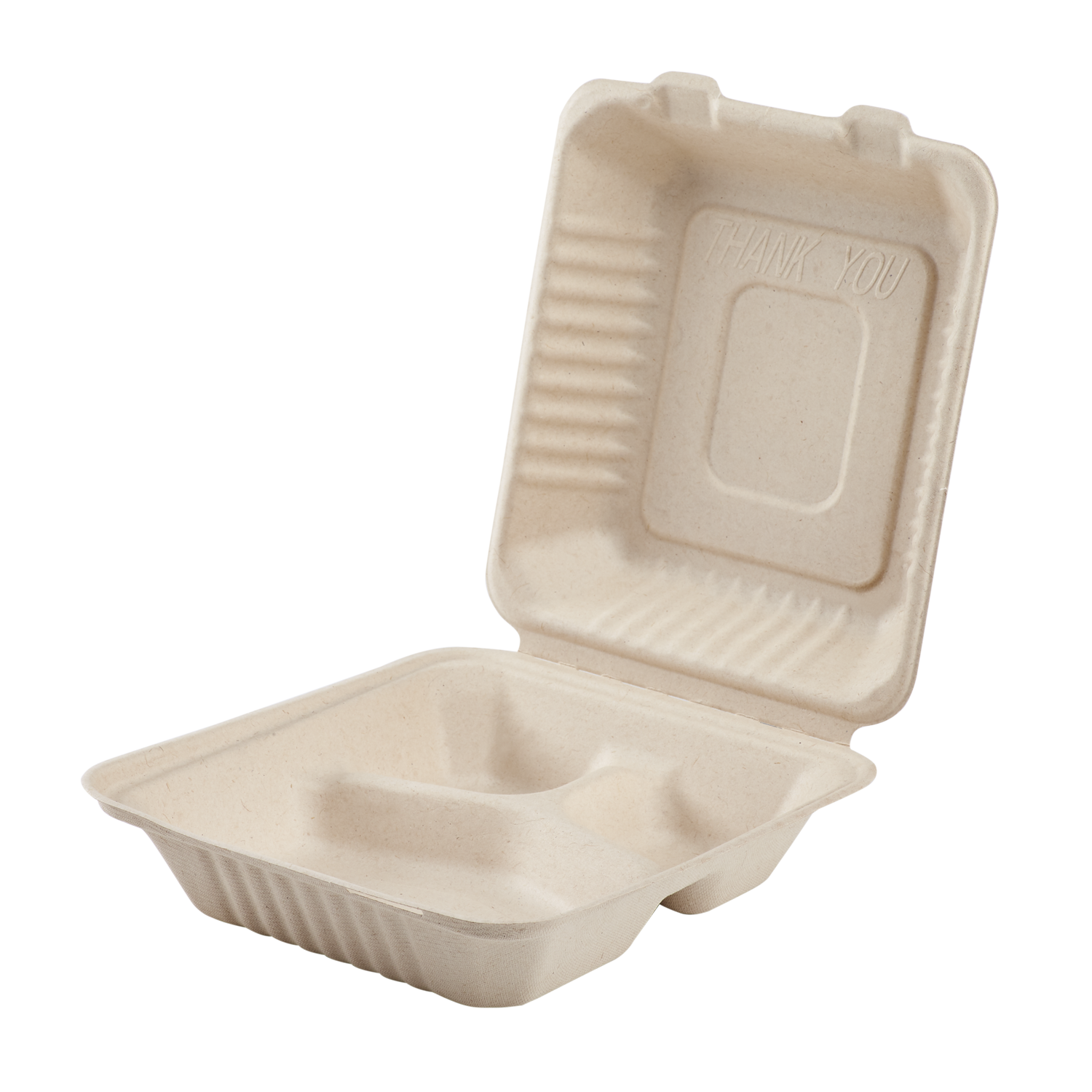 Biodegradable Lunch Box Paper Food Packaging with Compartment
