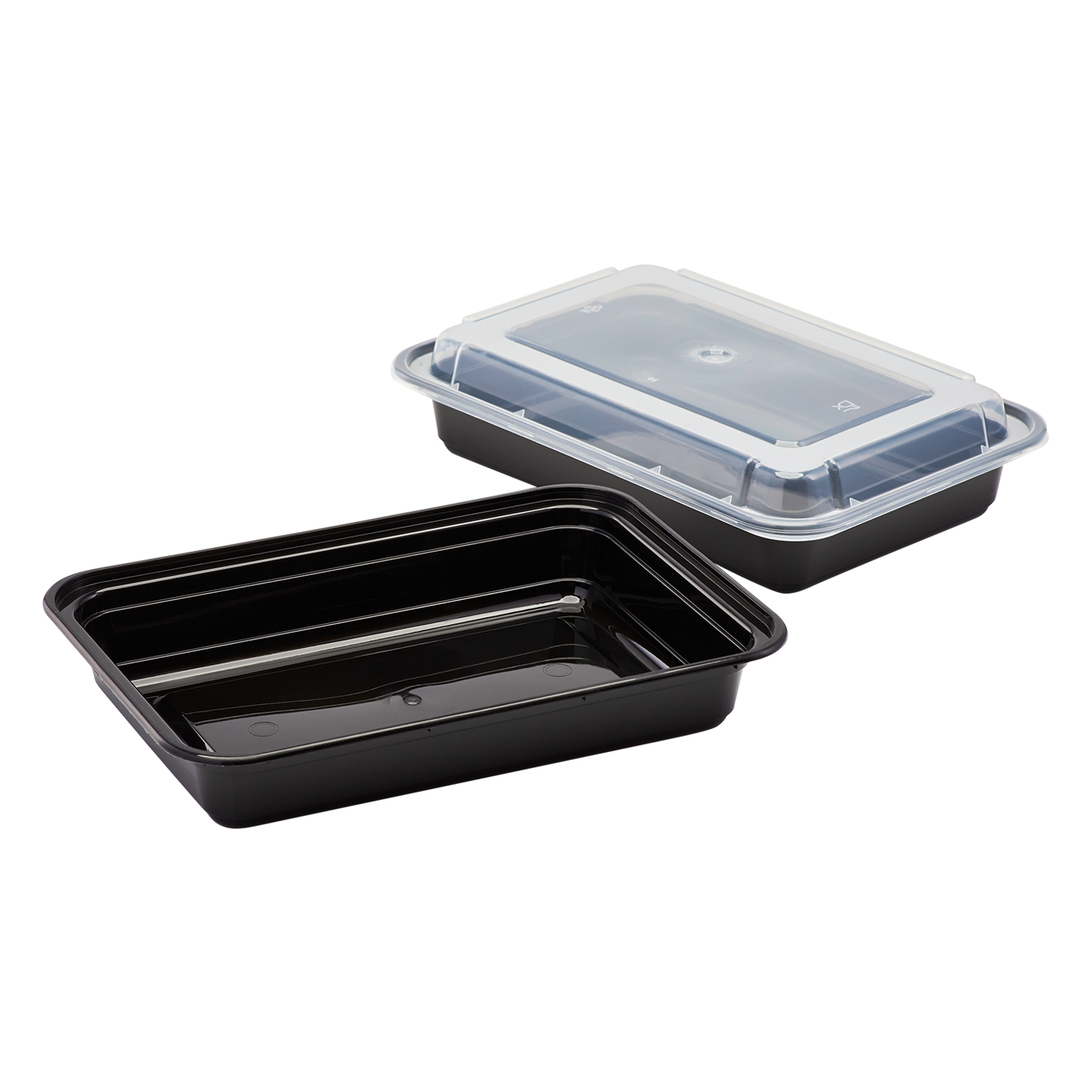 28oz Single Compartment Meal Prep Containers With Lids Microwave Takeaway  Boxes