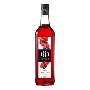 Mixed Berries Syrup 1883 Maison Routin - 1 Liter Bottle-1883 Maison Routin