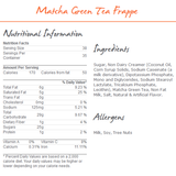 MoCafe Matcha Green Tea Frappe Mix (3 lbs)-MoCafe