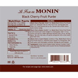 Monin Black Cherry Fruit Pure (1L)-monin
