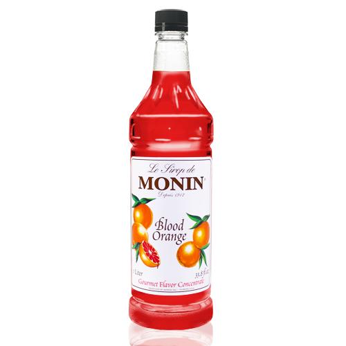 Monin Blood Orange Syrup Bottle - 1 Liter-monin