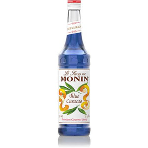 Monin Blue Curacao Syrup Bottle - 750ml-monin