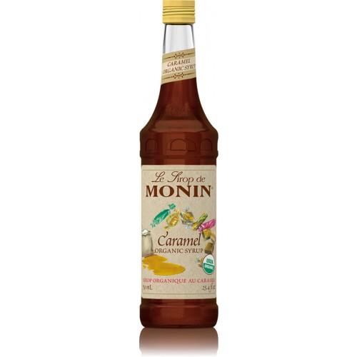 Monin Caramel Organic Syrup Bottle - 750ml