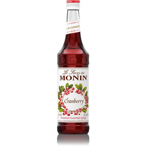 Monin Cranberry Syrup Bottle - 750ml-monin