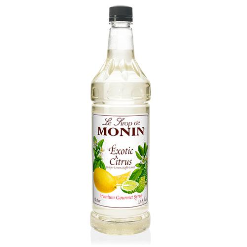 Monin Exotic Citrus Syrup Bottle - 1 Liter-monin