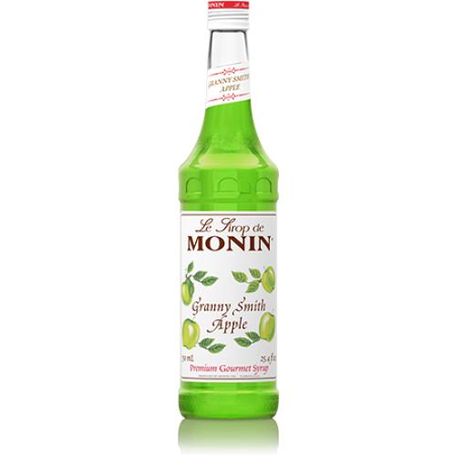 Monin Granny Smith Apple Syrup Bottle - 750ml-monin