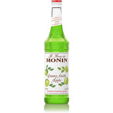 Monin Granny Smith Apple Syrup Bottle - 750ml-monin