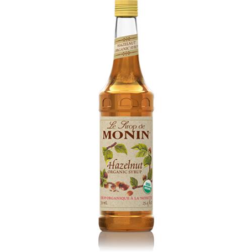 Monin Hazelnut Organic Syrup Bottle - 750ml-monin