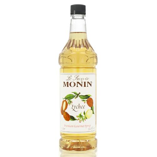 Monin Lychee Syrup Bottle - 1 Liter-monin