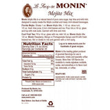 Monin Mojito Mix Syrup Bottle - 750ml-monin