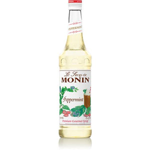 Monin Peppermint Syrup Bottle - 750ml-monin
