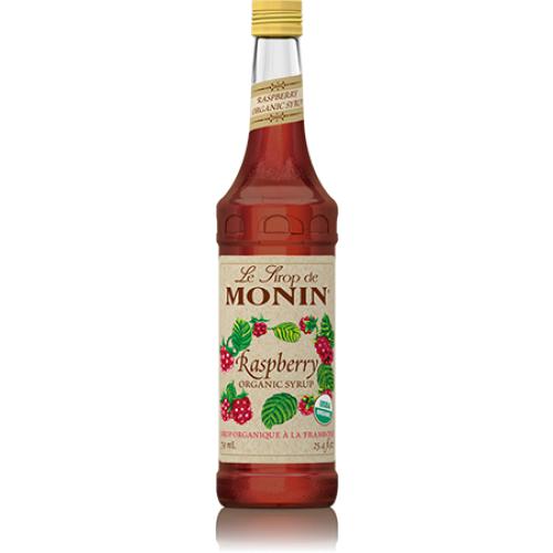 Monin Raspberry Organic Syrup Bottle - 750ml-monin