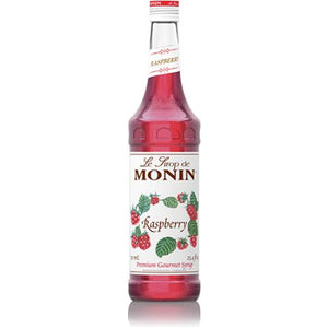 Monin Raspberry Syrup Bottle - 750ml-monin