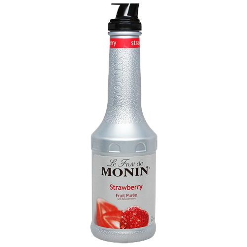 Monin Strawberry Fruit Pure (1L)-monin