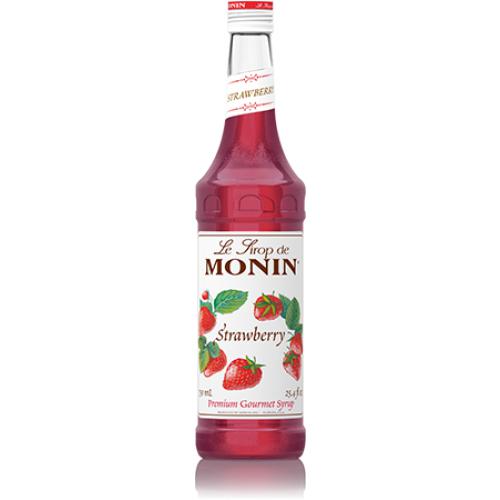 Monin Strawberry Syrup Bottle - 750ml-monin