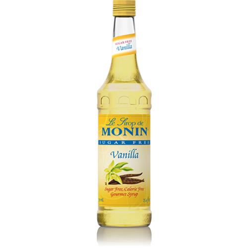 Monin Sugar Free Vanilla Syrup Bottle - 750ml-monin