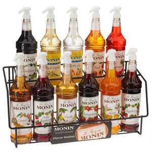 Monin Syrup Wire Rack (11 Bottles)-monin