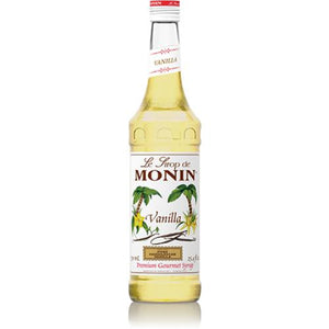 Monin Vanilla Syrup Bottle - 750ml-monin