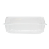 9''x9'' Hinged Takeout Boxes- Extra Large Clamshell Containers - Karat PET Plastic - 200 ct-Karat