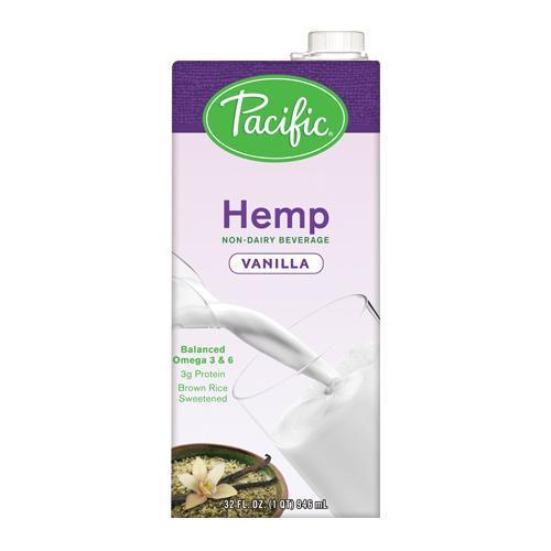Pacific Hemp Vanilla Non-Dairy Beverage (32 oz.)-Pacific