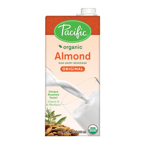 Pacific Organic Almond Original Non-Dairy Beverage (32oz)-Pacific
