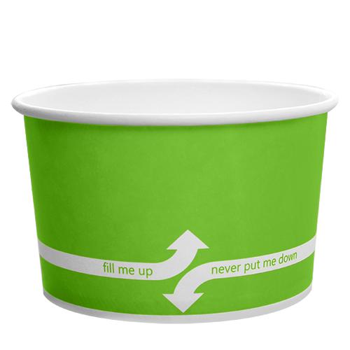 Paper Food Containers - 20oz Food Containers - Green (127mm) - 600 ct-Karat