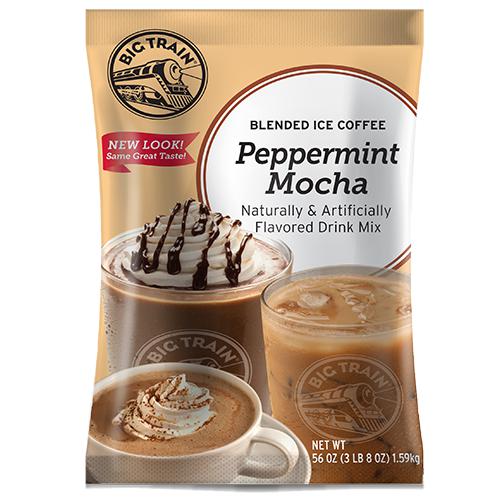 Peppermint Mocha Blended Ice Coffee - Big Train Mix - Bag 3.5 pounds-Big Train