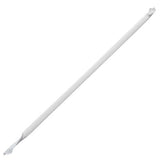 Clear Plastic Straws - 10.25'' Giant Straws (8mm) Wrapped in Paper - Clear - 1,200 count-Karat