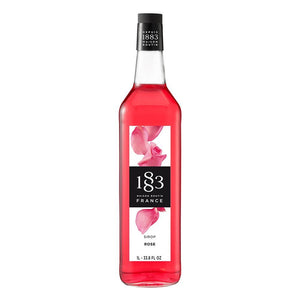 Rose Syrup 1883 Maison Routin - 1 Liter Bottle-1883 Maison Routin