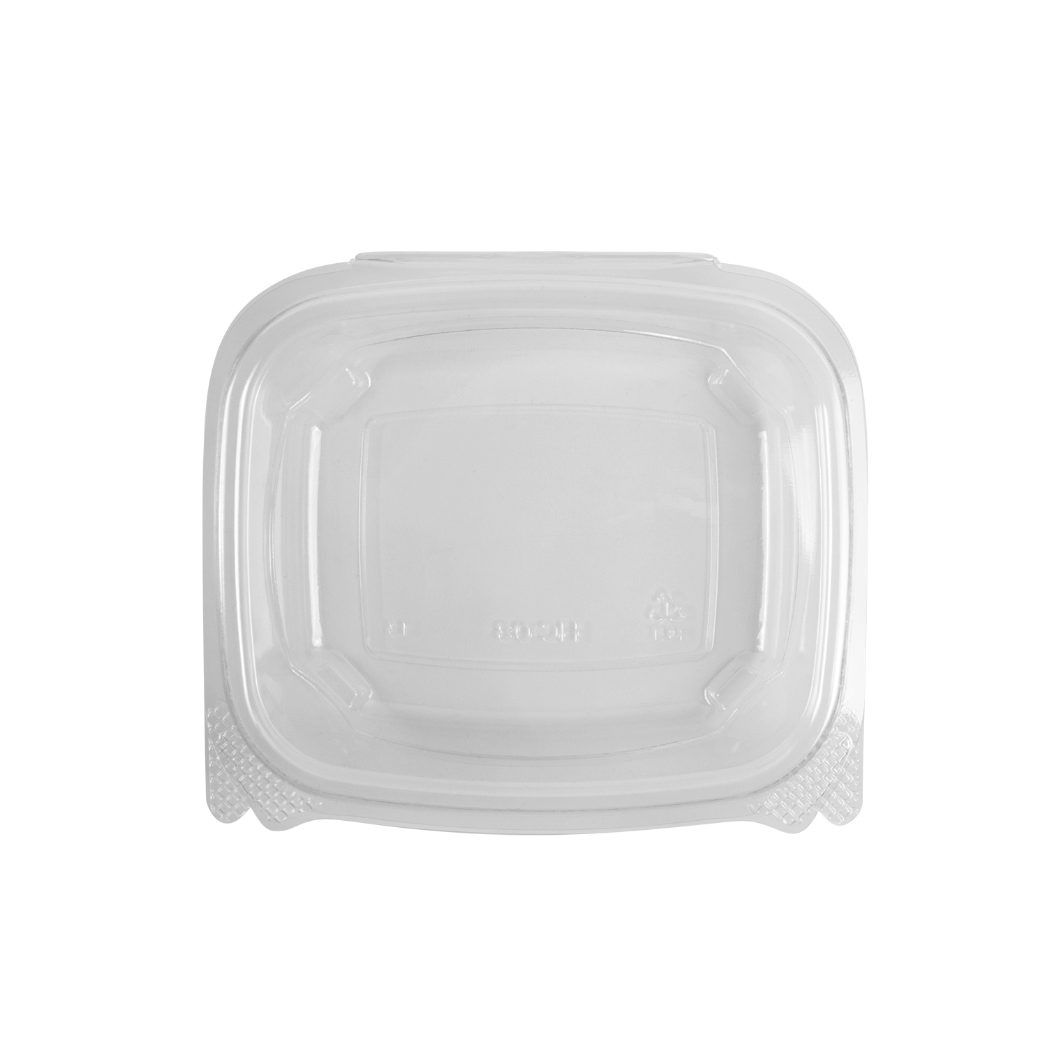 AD08 CPC 8 oz Clear Hinged Flat Lid Deli Container, Case of 200, 200 -  Fry's Food Stores