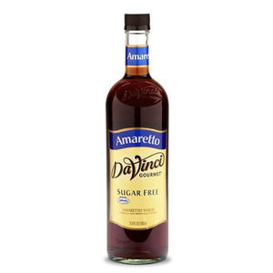 Sugar Free Amaretto DaVinci Syrup Bottle - 750mL-DaVinci Gourmet