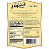 Sugar Free Chocolate DaVinci Syrup Bottle - 750mL-DaVinci Gourmet
