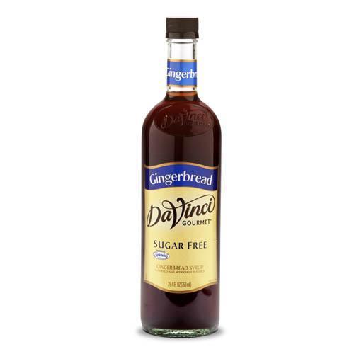 Sugar Free Gingerbread DaVinci Syrup Bottle - 750mL-DaVinci Gourmet