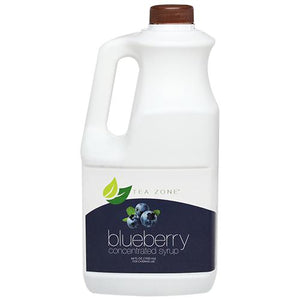Tea Zone Blueberry Syrup Bottle - 64 oz-Tea Zone