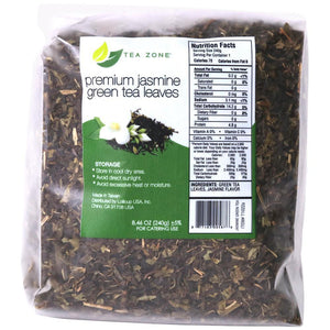 Tea Zone Premium Jasmine Green Tea Leaves - Bag (8.46oz)-Tea Zone