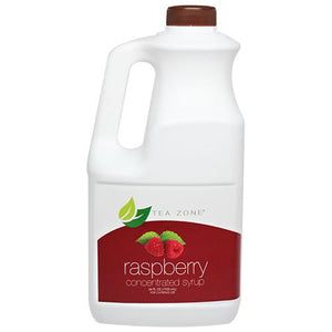 Tea Zone Raspberry Syrup Bottle - 64 oz-Tea Zone