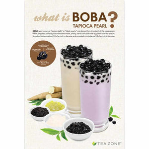 Tea Zone "What is Boba?" Poster-Karat