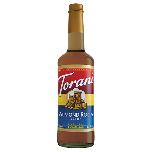 Torani Almond Roca Syrup - 750 ml Bottle-torani