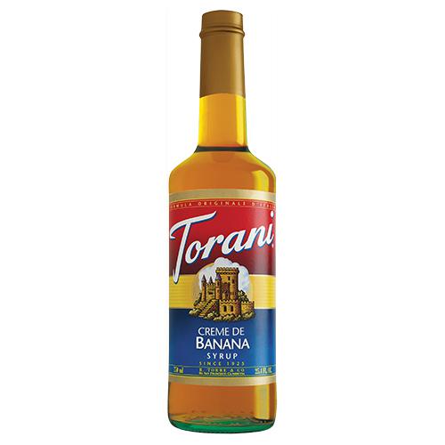 Torani Creme de Banana Syrup - 750 ml Bottle-torani