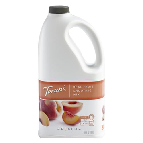 Torani Peach Real Fruit Smoothie Mix (64oz)-torani