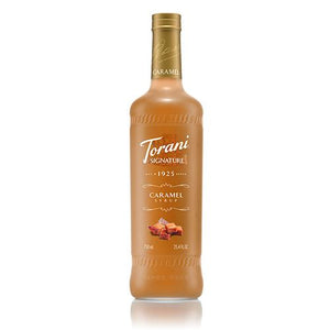 Torani Signature Caramel Syrup - 750 ml Bottle-torani