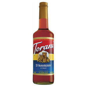 Torani Strawberry Syrup - 750 ml Bottle-torani